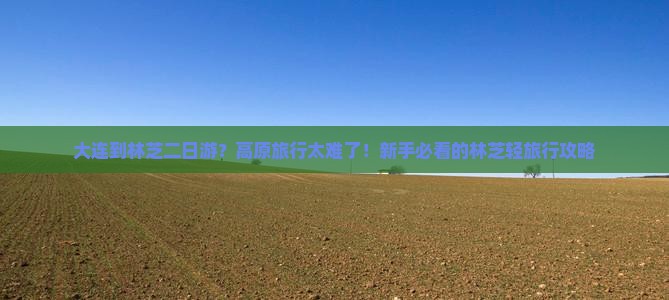 大连到西藏林芝二日游