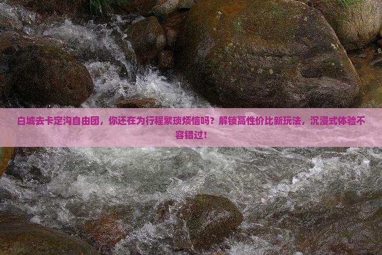 白城去西藏卡定沟自由团