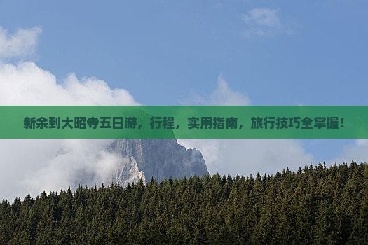 新余到西藏大昭寺五日游