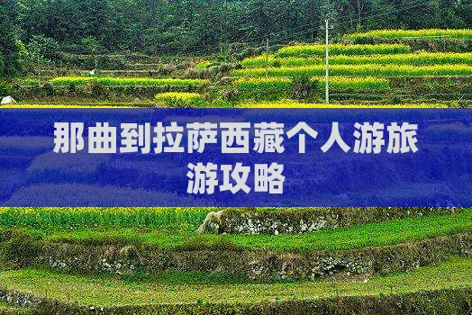 那曲去西藏拉萨个人游