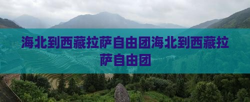 海北到西藏拉萨自由团