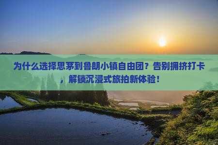 思茅到西藏鲁朗小镇自由团