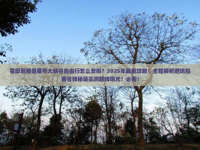 霍邱到西藏雅鲁藏布大峡谷自由行