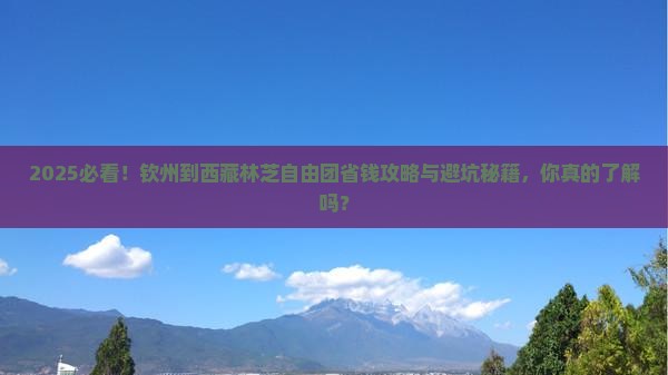 钦州到西藏林芝自由团