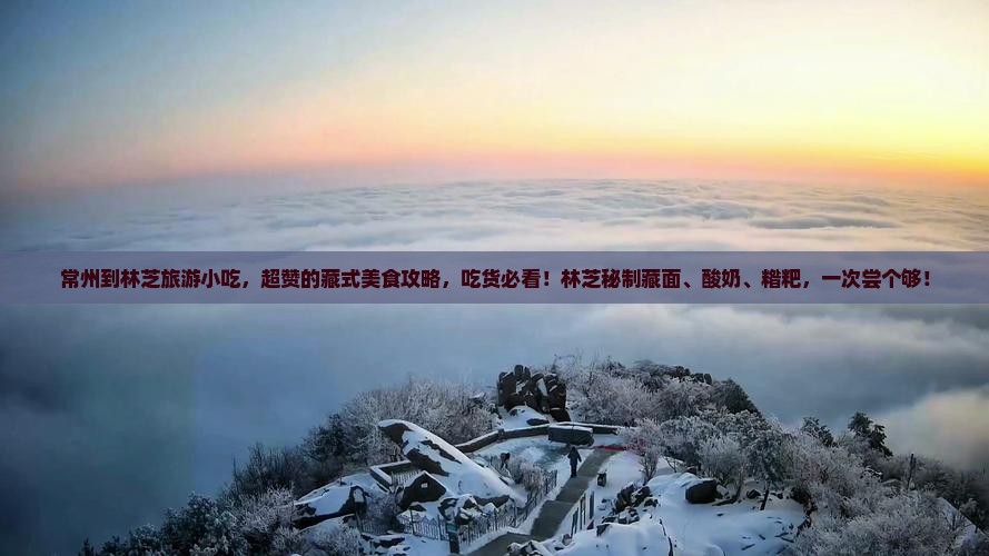 常州到西藏林芝旅游小吃