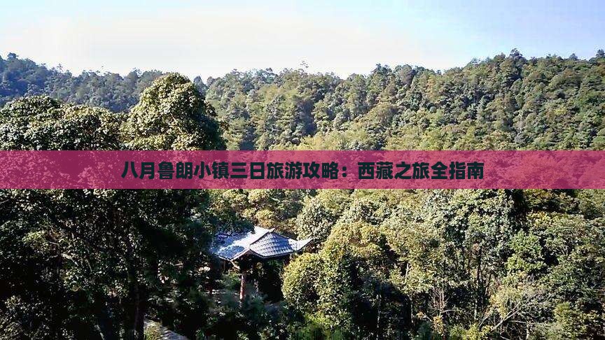 八月到西藏鲁朗小镇三日游