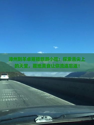 漳州到西藏羊卓雍措旅游小吃