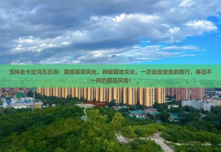 玉林去西藏卡定沟五日游