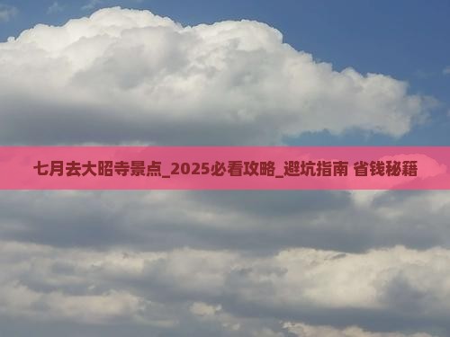 七月去西藏大昭寺景点