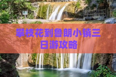 攀枝花到西藏鲁朗小镇三日游