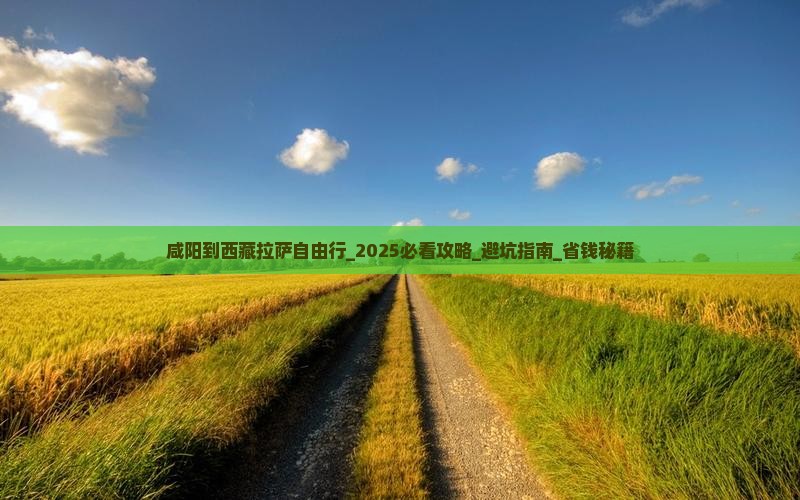 咸阳到西藏拉萨自由行