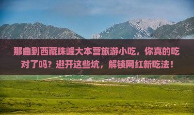 那曲到西藏珠峰大本营旅游小吃