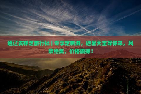 通辽去西藏林芝旅行社