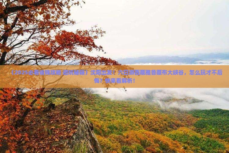 沈阳到西藏雅鲁藏布大峡谷六日游