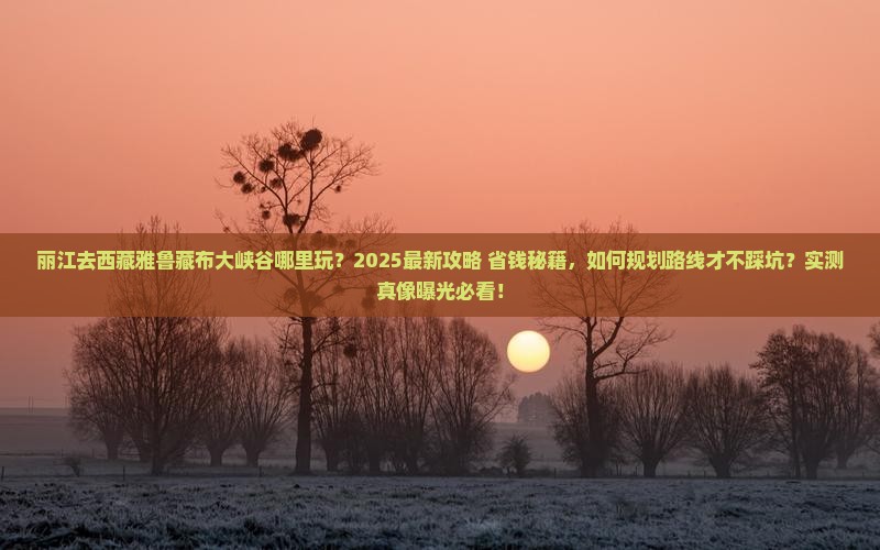 丽江去西藏雅鲁藏布大峡谷哪里玩 丽江去西藏雅鲁藏布大峡谷哪里玩