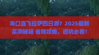 海口到西藏拉萨四日游