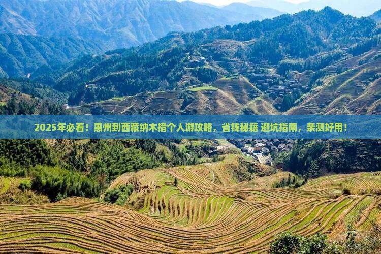 惠州到西藏纳木措个人游