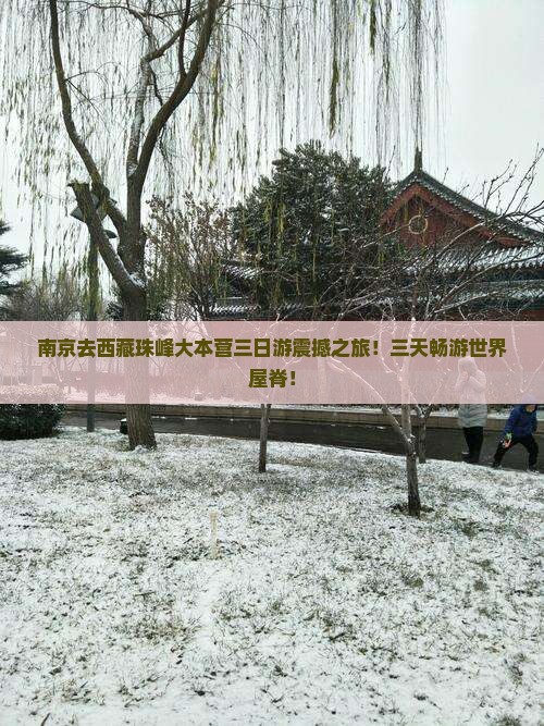 南京去西藏珠峰大本营三日游