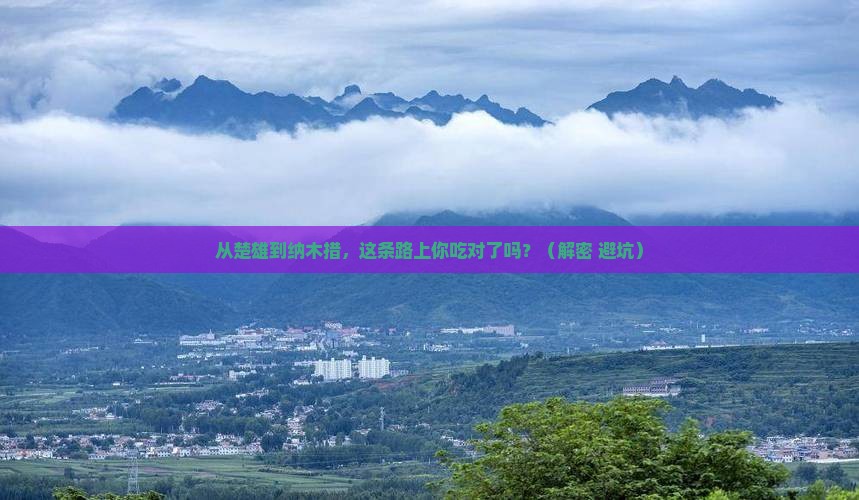 楚雄到西藏纳木措旅游小吃
