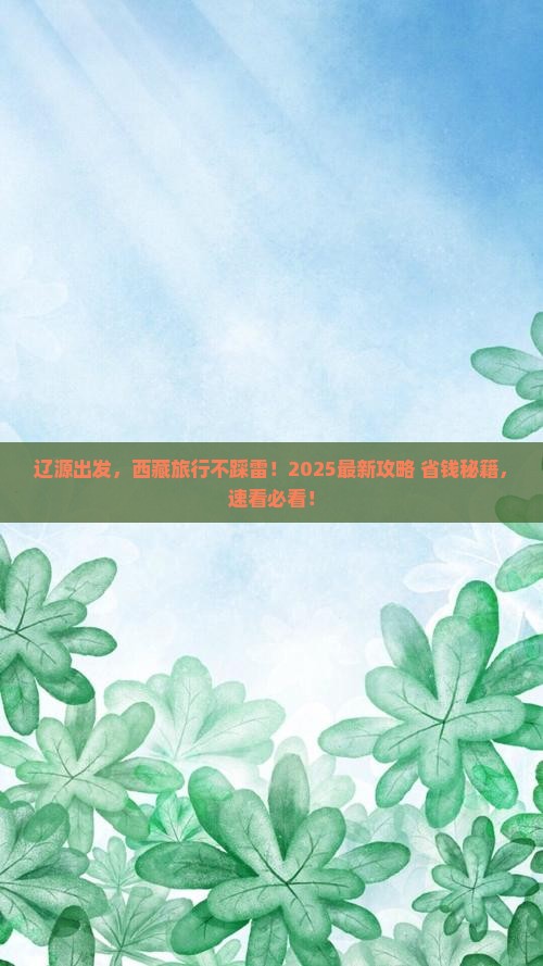 辽源到西藏哪里玩
