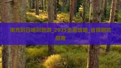 南充到西藏日喀则旅游