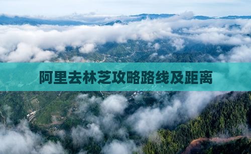 阿里去西藏林芝攻略
