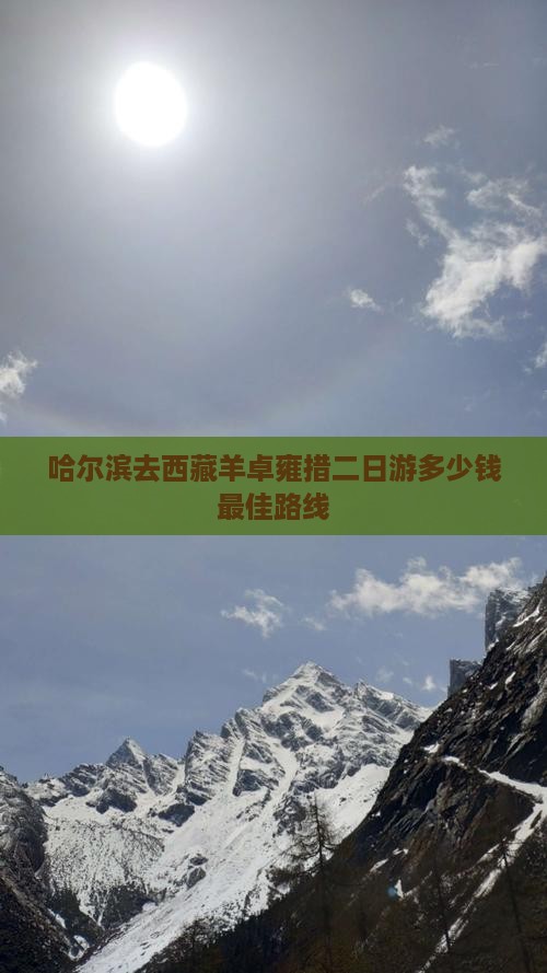哈尔滨去西藏羊卓雍措二日游