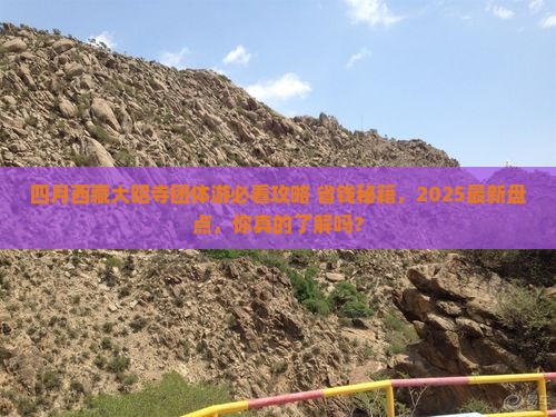 四月到西藏大昭寺团体旅游