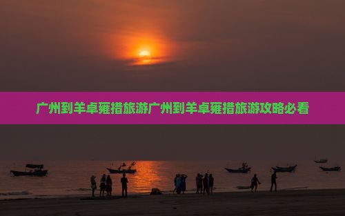 广州到西藏羊卓雍措旅游