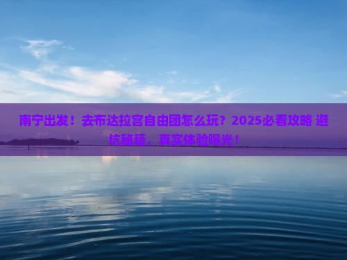 南宁到西藏布达拉宫自由团