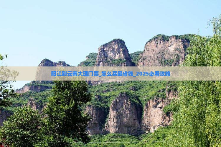 阳江到云南大理门票