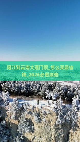 阳江到云南大理门票