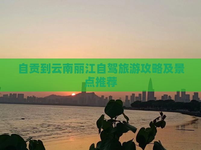 自贡到云南丽江个人游