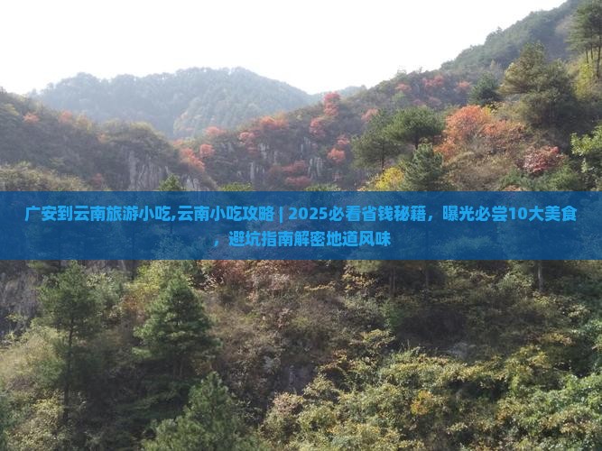 广安到云南旅游小吃 广安到云南旅游小吃