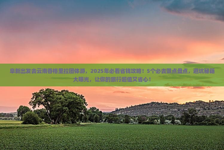 阜新去云南香格里拉团体旅游
