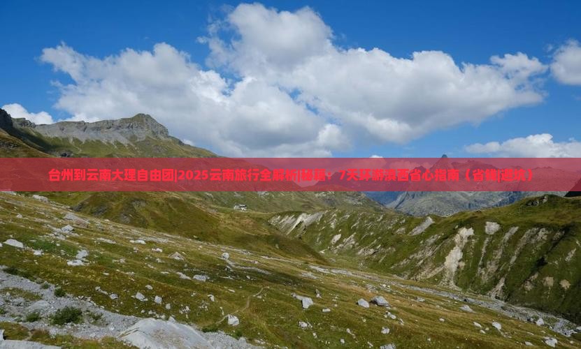 台州到云南大理自由团