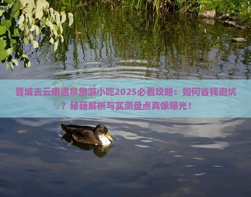 晋城去云南温泉旅游小吃