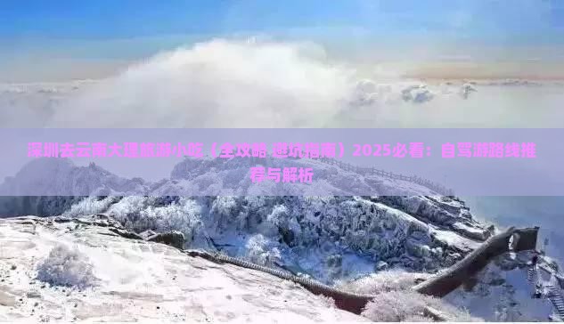 深圳去云南大理旅游小吃