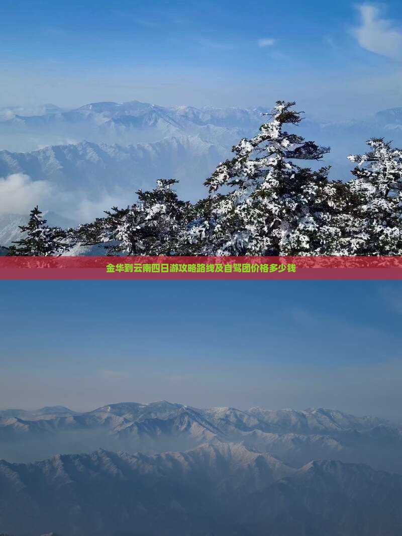金华到云南四日游