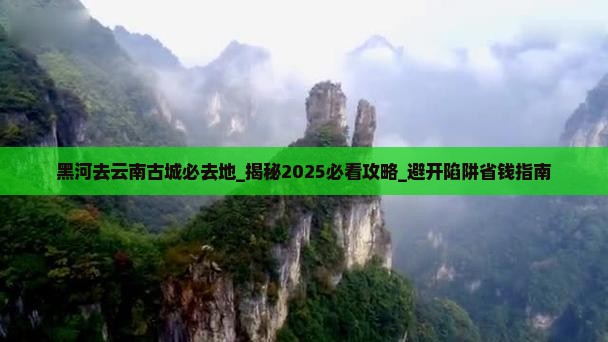 黑河去云南古城必去地