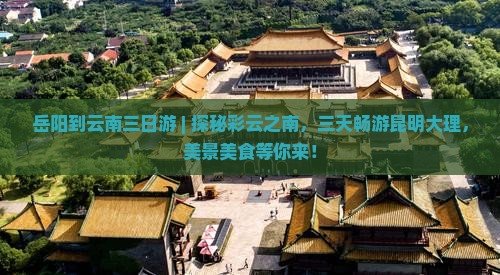 岳阳到云南三日游