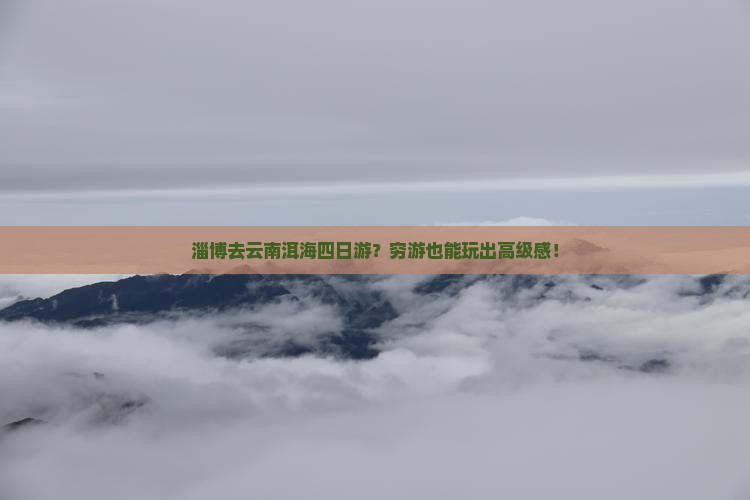 淄博去云南洱海四日游