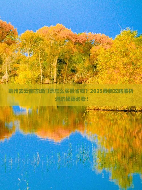 亳州去云南古城门票
