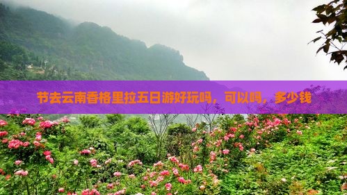 国庆节去云南香格里拉五日游