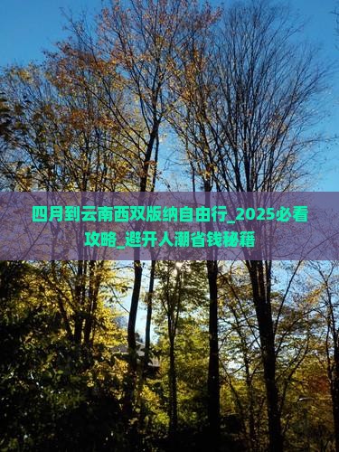 四月到云南西双版纳自由行