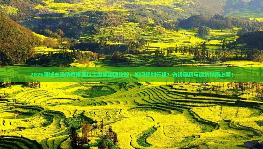 聊城去云南香格里拉大型旅游团