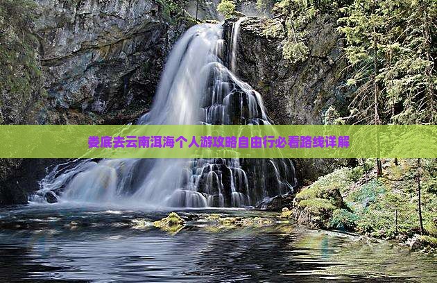 娄底去云南洱海个人游