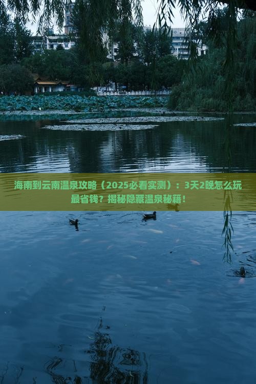 海南到云南温泉攻略