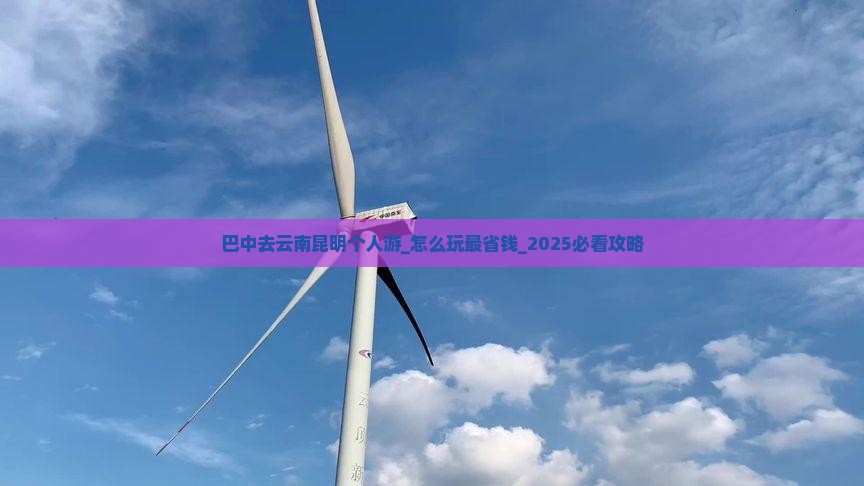巴中去云南昆明个人游