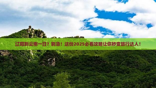 辽阳到云南一日